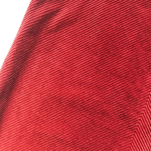 Jones New York Dark Red Corduroy Pencil Skirt 14P - Picture 5 of 6